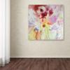 Trademark Fine Art Garden Impressions 3 by Sheila Golden, 14x14-Inch Canvas Wall Art view 3