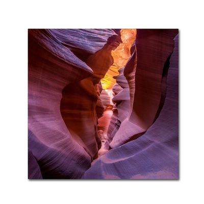 Trademark Fine Art Fire in Canyon Wall Dcor