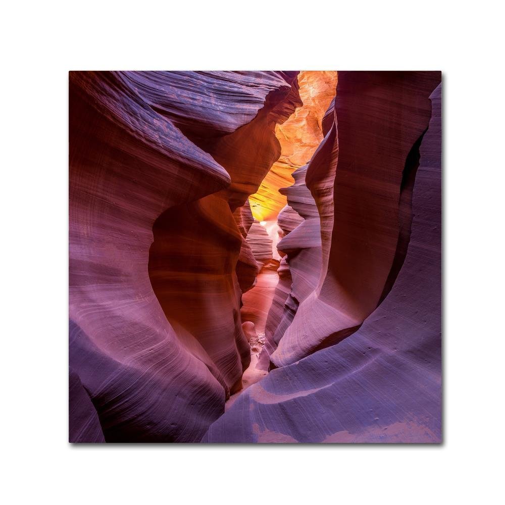 Trademark Fine Art Fire in Canyon Wall Dcor