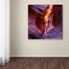 Trademark Fine Art Fire in Canyon Wall Dcor view 3