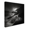 Cliffs At Night by Yucel Basoglu, 14x14-Inch Canvas Wall Art view 2