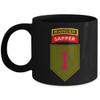 1st Infantry Division Coffee Mug - 1st ID Ranger Sapper view 1
