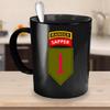 1st Infantry Division Coffee Mug - 1st ID Ranger Sapper view 3