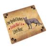 Russian Blue Spoiled Rotten Cat Refrigerator Magnet (8.7" x 11.5") view 1