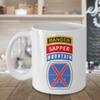 10th Mountain Division Coffee Mug - 10th MTN Ranger Sapper view 3