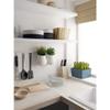 Federal Brace Designer Floating Shelf Proudly Made in America (White, 40x10x3.25) view 4