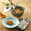 Berndes 071206 Cooking Pot with Glass Lid, Aluminium, Black, 20.0 x 20.0 x 8.5 cm view 2