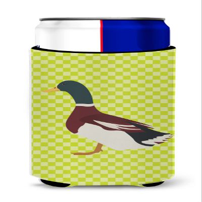 Caroline's Treasures BB7682MUK Rouen Duck Green Michelob Ultra Hugger for slim cans, Slim Can, Multicolor