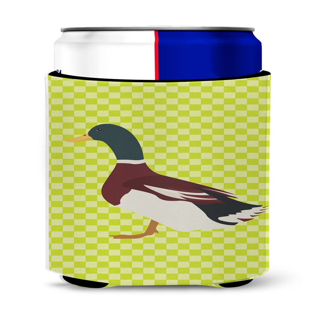 Caroline's Treasures BB7682MUK Rouen Duck Green Michelob Ultra Hugger for slim cans, Slim Can, Multicolor
