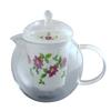 Arita Ware FC-550C Celand Glass, Stylish Pot, Clematis view 1