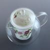 Arita Ware FC-550C Celand Glass, Stylish Pot, Clematis view 3