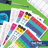 1,288 Planner Stickers Dad Calendar, Appointment & Reminder Stickers for Men Birthday, Anniversary, Holiday, Date Night, Family Events & to-Do view 2