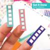 684 Planner Stickers Get It Done Productivity & to-Do Reminder Stickers (2 Sets, 342 Each) Checklist, Work, Project, Due Date & Goal Tracking for Planners view 3