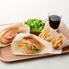 Pack Takeyama XZT10015 Food Bags, Oil-Resistant, Natural, Triangular Bags, L, 200 Sheets view 3