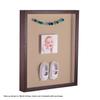ArtToFrames 14 x 18 Inch Shadow Box Picture Frame, with a Verlinga Brown 1'' Shadowbox Frame and Scotch Mist Mat view 3