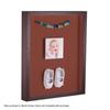 ArtToFrames 14 x 18 Inch Shadow Box Picture Frame, with a Verlinga Brown 1'' Shadowbox Frame and Cognac Mat view 3