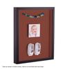 ArtToFrames 12 x 12 Inch Shadow Box Picture Frame, with a Satin Black 1'' Shadowbox Frame and Cognac Mat view 3