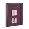 ArtToFrames 14 x 18 Inch Shadow Box Picture Frame, with a Melinga Oak Gray 1'' Shadowbox Frame and Ruby Mat view 3