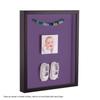 ArtToFrames 12 x 12 Inch Shadow Box Picture Frame, with a Satin Black 1'' Shadowbox Frame and Grape Mat view 3
