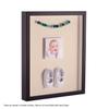 ArtToFrames 11 x 14 Inch Shadow Box Picture Frame, with a Satin Black 1'' Shadowbox Frame and Alabaster Mat view 3