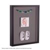 ArtToFrames 11 x 14 Inch Shadow Box Picture Frame, with a Satin Black 1'' Shadowbox Frame and Pewter Mat view 3