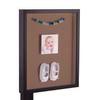 ArtToFrames 11 x 14 Inch Shadow Box Picture Frame, with a Satin Black 1'' Shadowbox Frame and Sandpiper Mat view 1