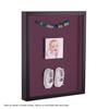 ArtToFrames 12 x 12 Inch Shadow Box Picture Frame, with a Satin Black 1'' Shadowbox Frame and Ruby Mat view 3