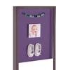 ArtToFrames 14 x 18 Inch Shadow Box Picture Frame, with a Melinga Oak Gray 1'' Shadowbox Frame and Grape Mat view 1