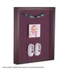 ArtToFrames 14 x 18 Inch Shadow Box Picture Frame, with a Verlinga Brown 1'' Shadowbox Frame and Ruby Mat view 3