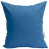 TangDepot Luxury Faux Silkhrow Pillow Cover 16x16 Middle Blue view 1