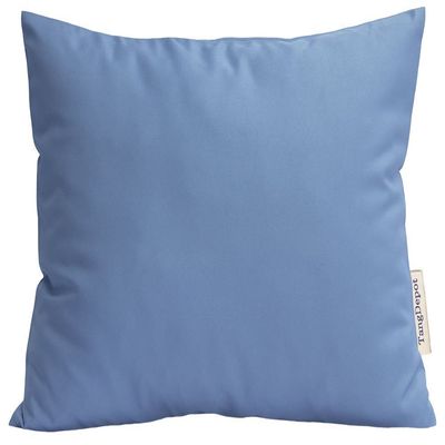 TangDepot Luxury Faux Silkhrow Pillow Cover 12x20 Blue Gray