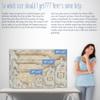 Conquest Maps United States Map Poster Cities, States, & Countries - Travel map Poster & Stylish Educational USA map. Matte Poster Paper, Rustic Vintage Graphics. (36 x 24 Inches) view 2