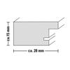 Hama Chalet Green Floor Display Backlit Frame Floor Display Backlit, Green, Plastic, 20 x 28 cm, Rectangular, Reflective) view 4