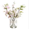 18" Sweetpea/Blossom in Glass Vase Pink White (Pack of 4) view 1