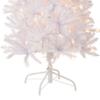 National Tree Company 6.5 ft Pre-LitKingswood Fir Slim Artificial Christmas Tree, 250 Clear Lights, 719 Tips, Includes Stand, White view 3