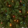 National Tree Company 4.5 ft Pre-Lit North Valley Spruce Artificial Christmas Tree, 200 Multicolor Lights, 398 Tips, Includes Stand, Green view 2