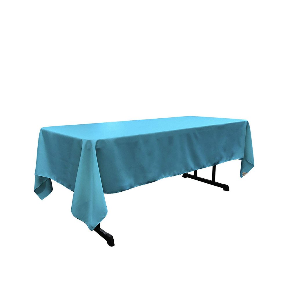 AddandShip by ADD&Ship Rectangular Polyester Tablecloth 60x102 (Turquoise)