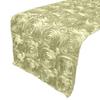 lovemyfabric Satin Rosette/Raised Roses/Floral Ribbon Table Runner for Wedding/Bridal Shower, Birthdays and Very Special Events (14" X96, Ivory) view 1