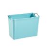 ClosetMaid 1627 Wide Wire Frame Fabric Bin, Aqua view 1