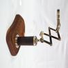 ADJUSTABLE DECORATIVE MAGNIFYING GLASS STAND BRASS MAGNIFIER 3" TABLE TOP DECOR view 2