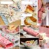 50 Pcs Oilproof Food Paper Baking Paper Parchment Candy Wrapper Hamburger Wax Paper, O view 2