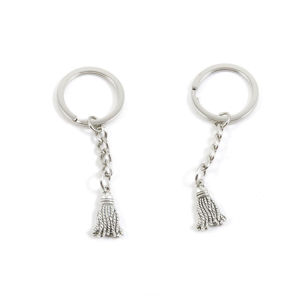 1 Pieces Keychain Keyring Door Car Key Chain Ring Tag Charms Supply A5RU5U Fake Tassel