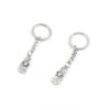 100 Pieces Keychain Keyring Door Car Key Chain Ring Tag Charms Supply M3OM3Q Little Girl view 1