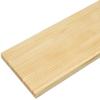 Woodone MTR0750H-C1I-NL Shelving Plank, Solid New Zeypine Wood, Natural Color, Thread Surface [Length 29.5 x Depth 9.8 x Thickness 0.7 inches (750 x 250 x 18 mm)) view 1