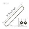Shade Doctor of Maine Continuous Chain Loop - #10 4.5mm - Nickel Plate for Clutch Roller Shades (36 inch Drop) view 3