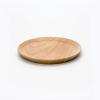 Azmaya Round Wooden Zelkova Tea Serving Tray view 1