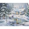CANVAS ON DEMAND A Fine Winter's Eve Wall Decal, Artwork view 1