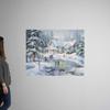 CANVAS ON DEMAND A Fine Winter's Eve Wall Decal, Artwork view 2