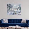 CANVAS ON DEMAND A Fine Winter's Eve Wall Decal, Artwork view 3
