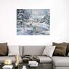 CANVAS ON DEMAND A Fine Winter's Eve Wall Decal, Artwork view 4